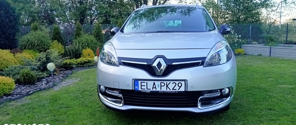 Renault Grand Scenic cena 40900 przebieg: 123000, rok produkcji 2015 z Łask małe 466